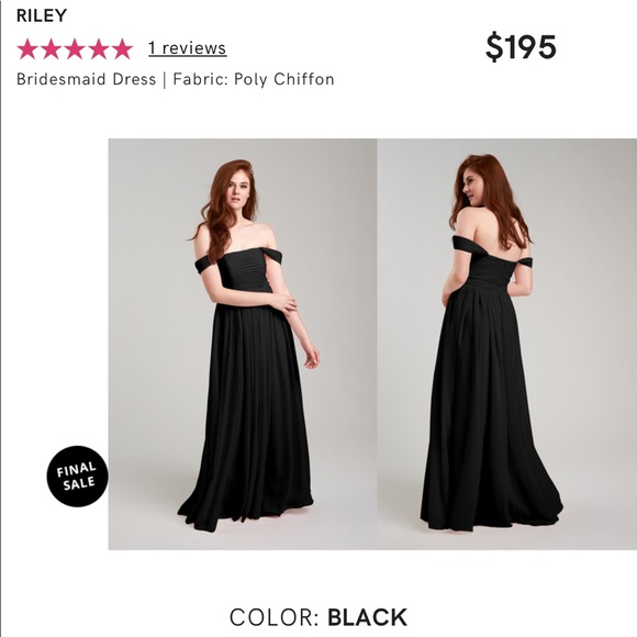 Weddington Way Black Gown - Picture 6 of 6